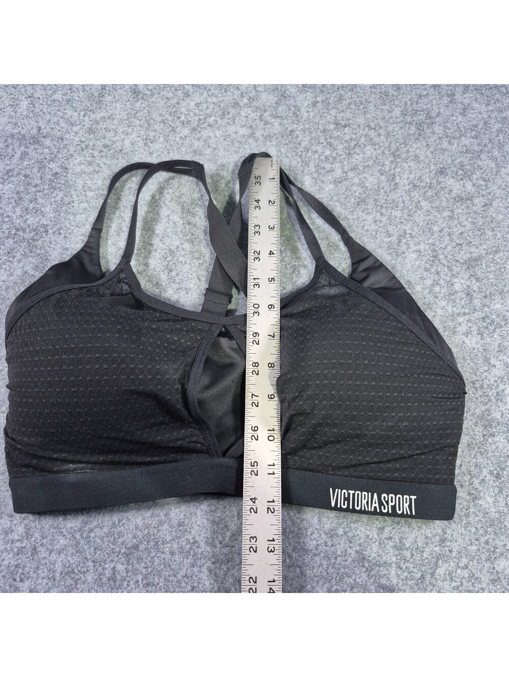 Victorias Secret Maximum Support Lightweight Sports Bra Black 34DD  Breathable - Picture 9 of 13